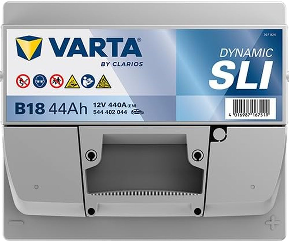 Varta 58344 Blue Dynamic Batería Para Coche, 44 Ah, 440 A, Para Automóvil De Turismo