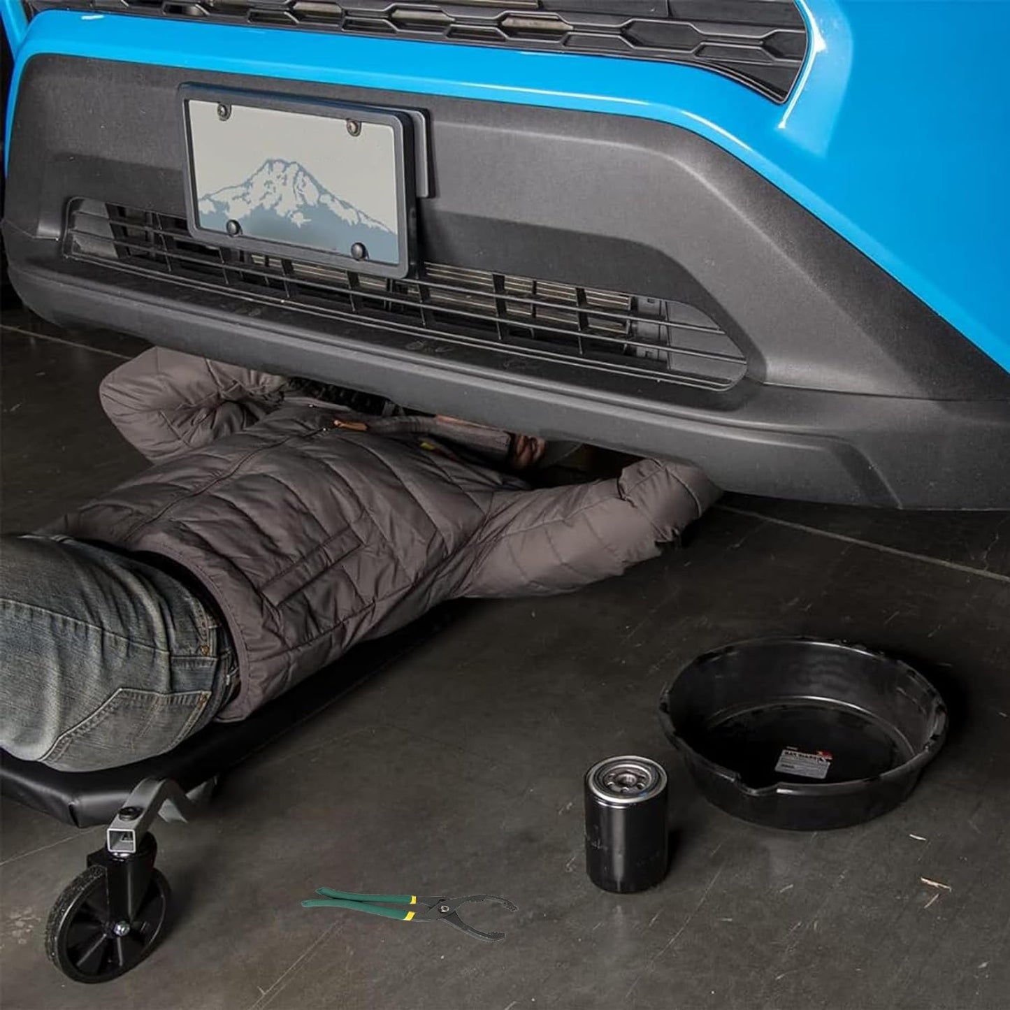 Alicates Para Filtros De Aceite, Herramienta Para Quitar Filtros De Aceite, Llave Ajustable Para Filtros De Aceite, Motocicletas, Para Automóviles, De Ø 40 Mm a Ø 150 Mm, 24 Cm