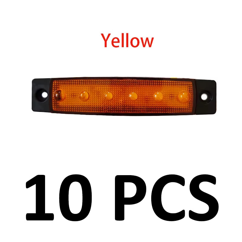 10PCS 12V 24V LED Truck Lights Led Marker Light Car Truck Lorry Side Marker Indicator Trailer Lights Camion Truck Accessories
