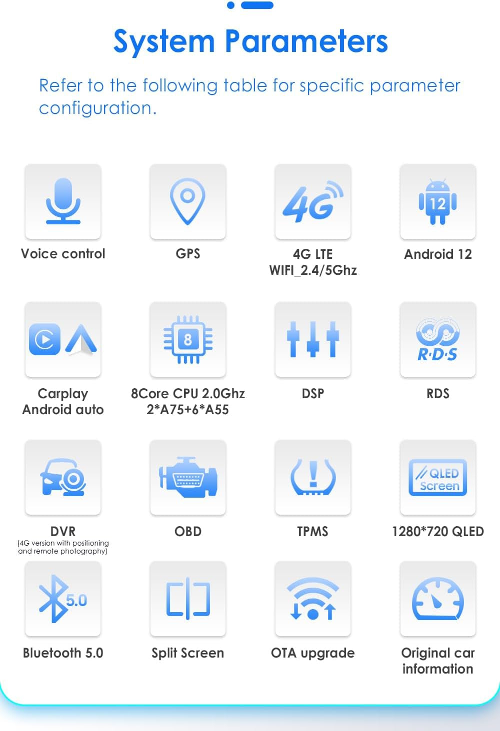 Radio De Coche Android 13 Para Renault Clio 4 ZOE 2016-2019 4G+32G GPS Navi Radio Con Carplay Inalámbrico Android Auto Bluetooth Dab Wifi 4G Mirror Link Entrada De Cámara Trasera/Frontal/Fm/Am