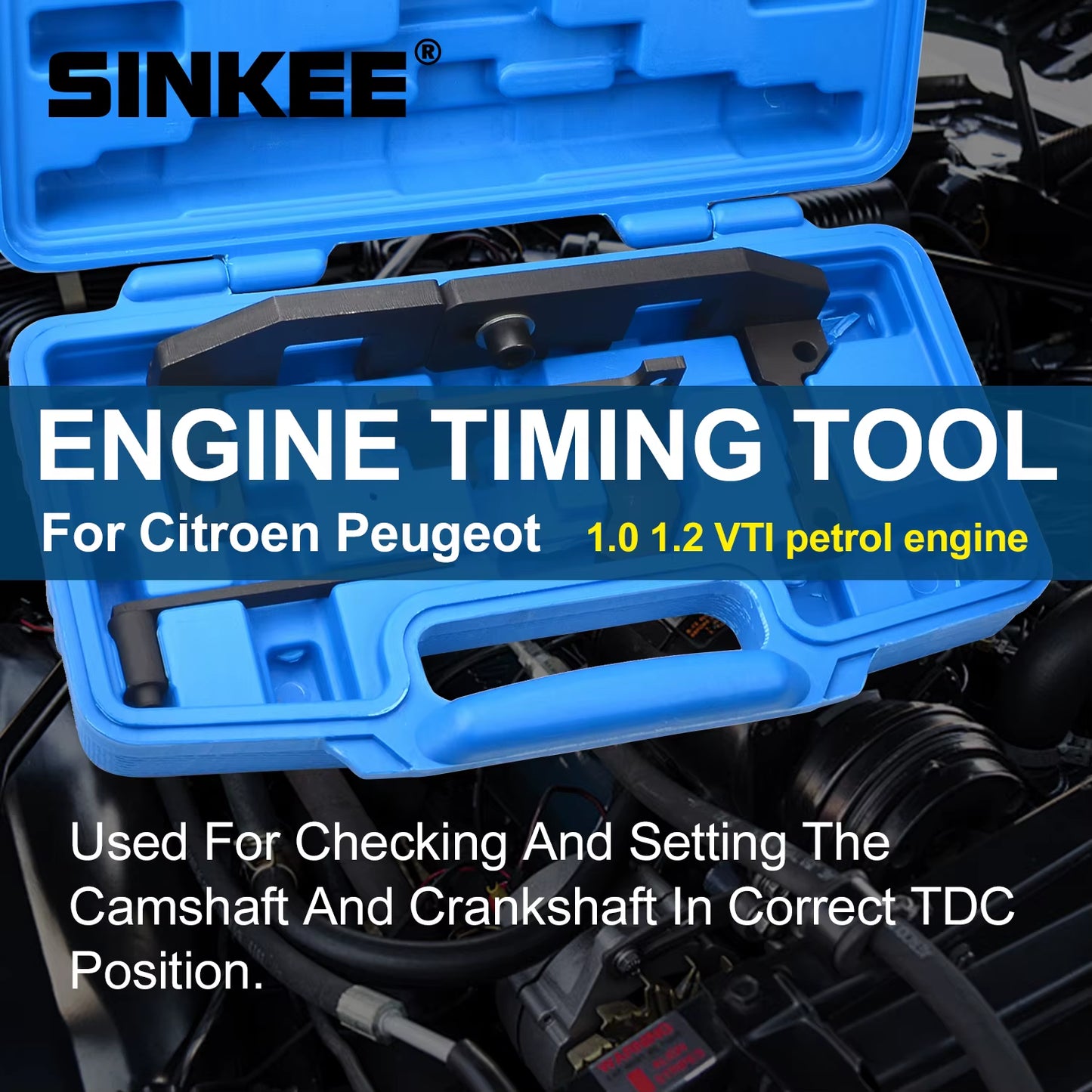 Engine Timing Tool Kit for Citroen C3 Peugeot 208 308 2008 SUV Psa 1.0 1.2 Vti