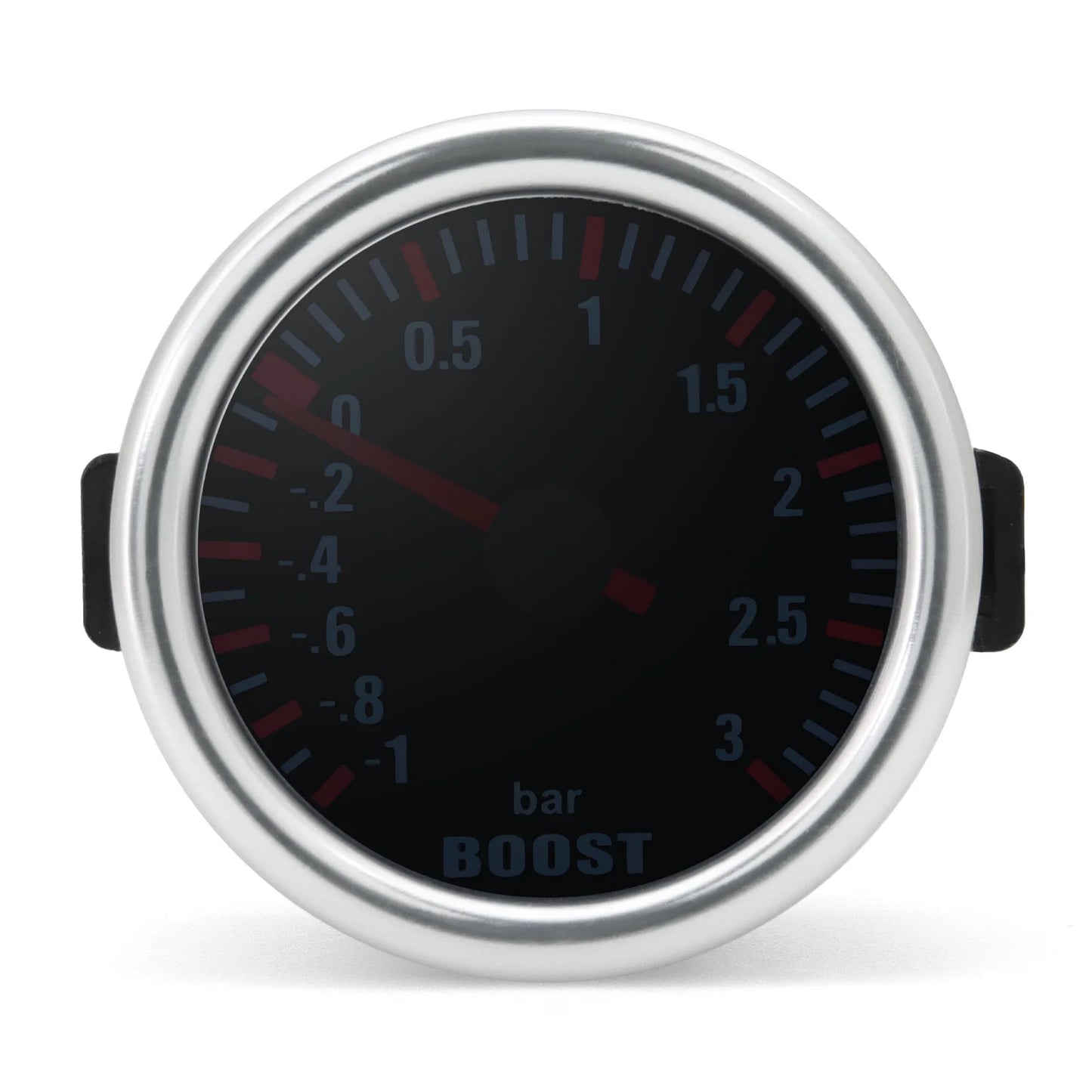 3.0 BAR Smoke Lens Turbo Pressure Gauge with Mechanical White LED Backllight Auto Turbo Boost Gauges Boost Meter 52Mm Universal