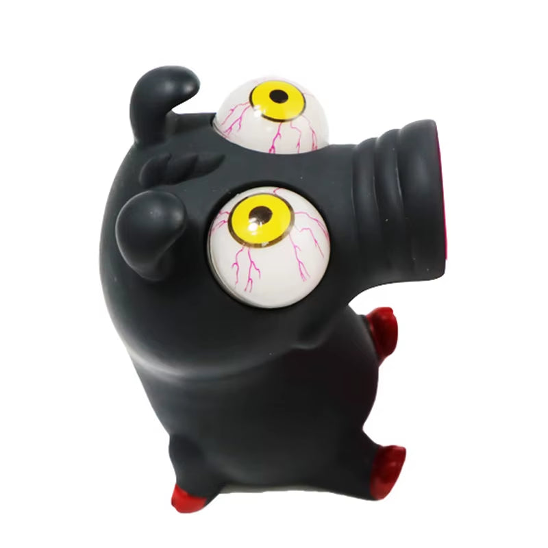 New Car Turbo Explosive Eye Doll Car Boost Eye Zombie Toys to Decompress Ornaments Big Eye Dolls Auto Accessories Styling