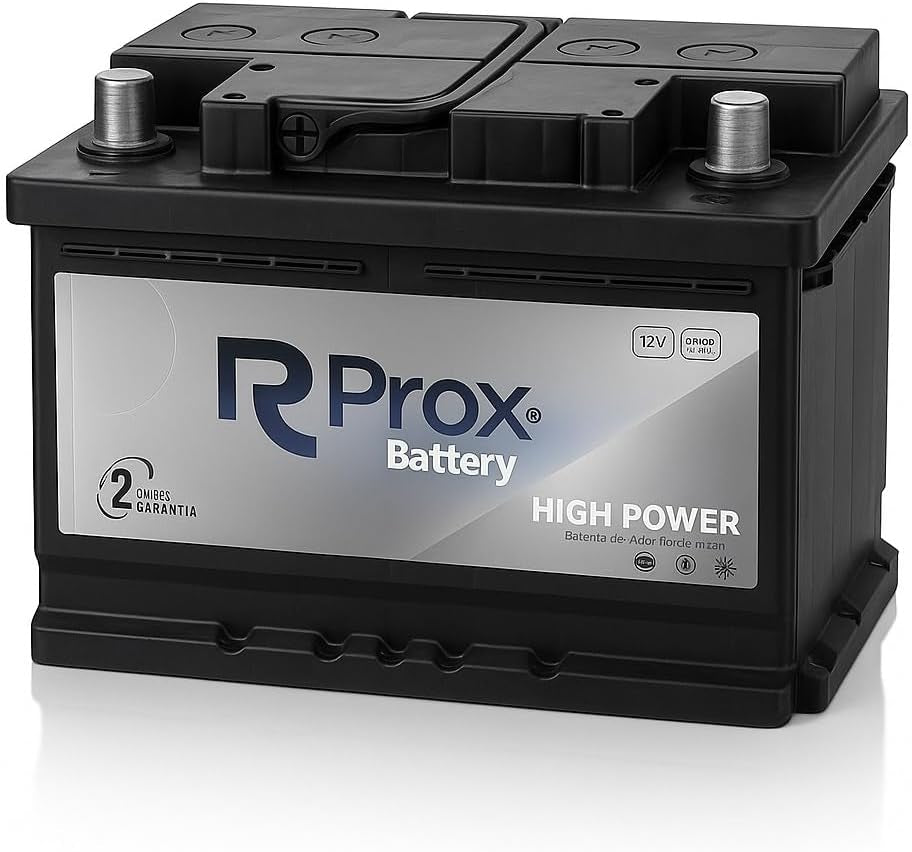 Batería De Coche 74 Ah 680 Amp. 24 Meses De Garantía. Máxima Potencia Arranque. Fabricante Lider Europeo.