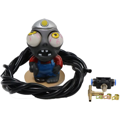 New Car Turbo Explosive Eye Doll Car Boost Eye Zombie Toys to Decompress Ornaments Big Eye Dolls Auto Accessories Styling