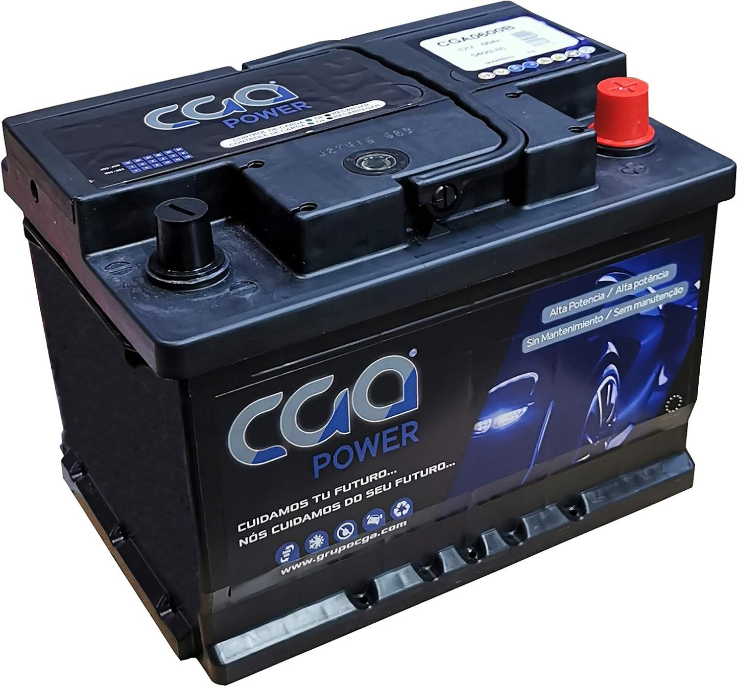 Batería De Coche 60 Ah 540 Amp, Para Automóvil De Turismo, 24 Meses De Garantía Varta