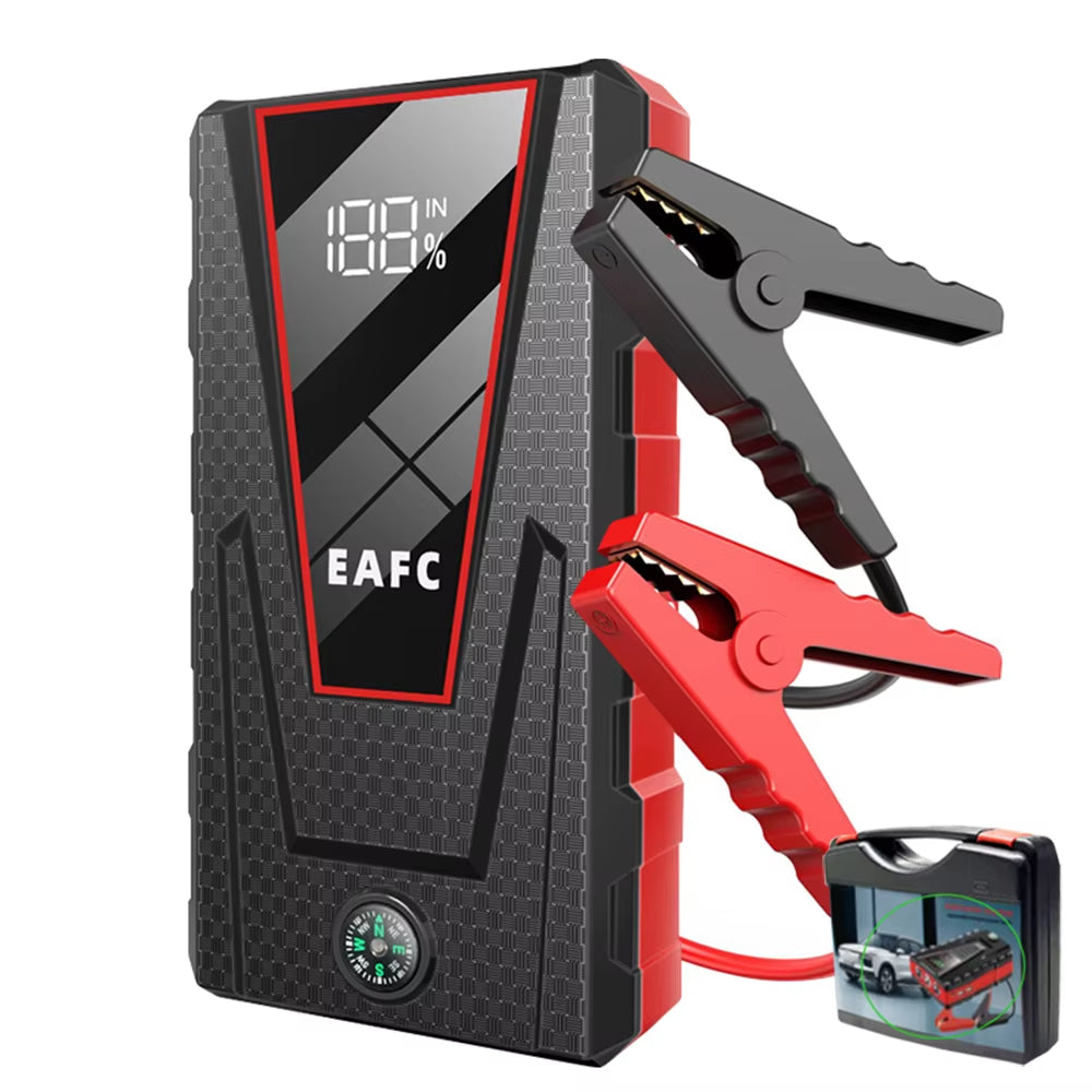 Car Jump Starter 1200A Portable Power Bank Car Battery Booster 12V Car Starting Device for Petrol 4.0L Diesel 2.0L