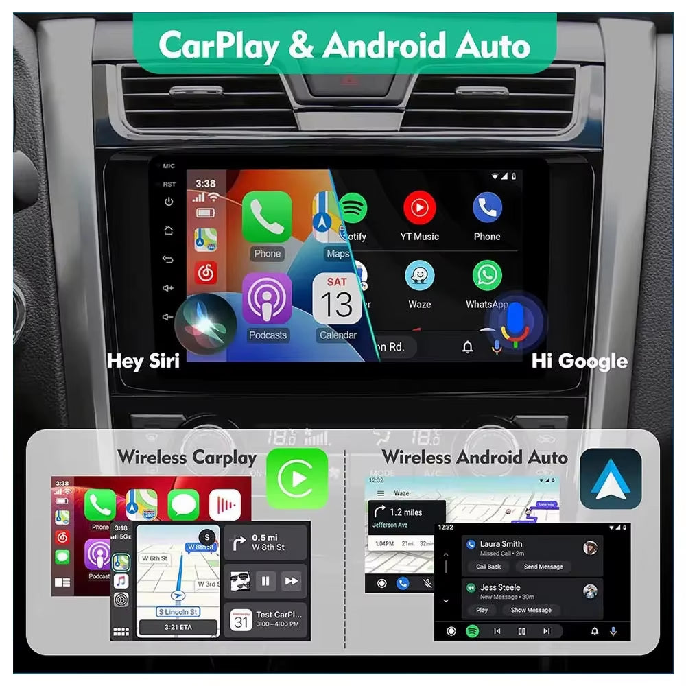 Android 15 for Mazda 5 CW 2010 - 2015 Car Radio Multimedia Video Player Navigation for Android Auto Carplay Wifi GPS Stereo