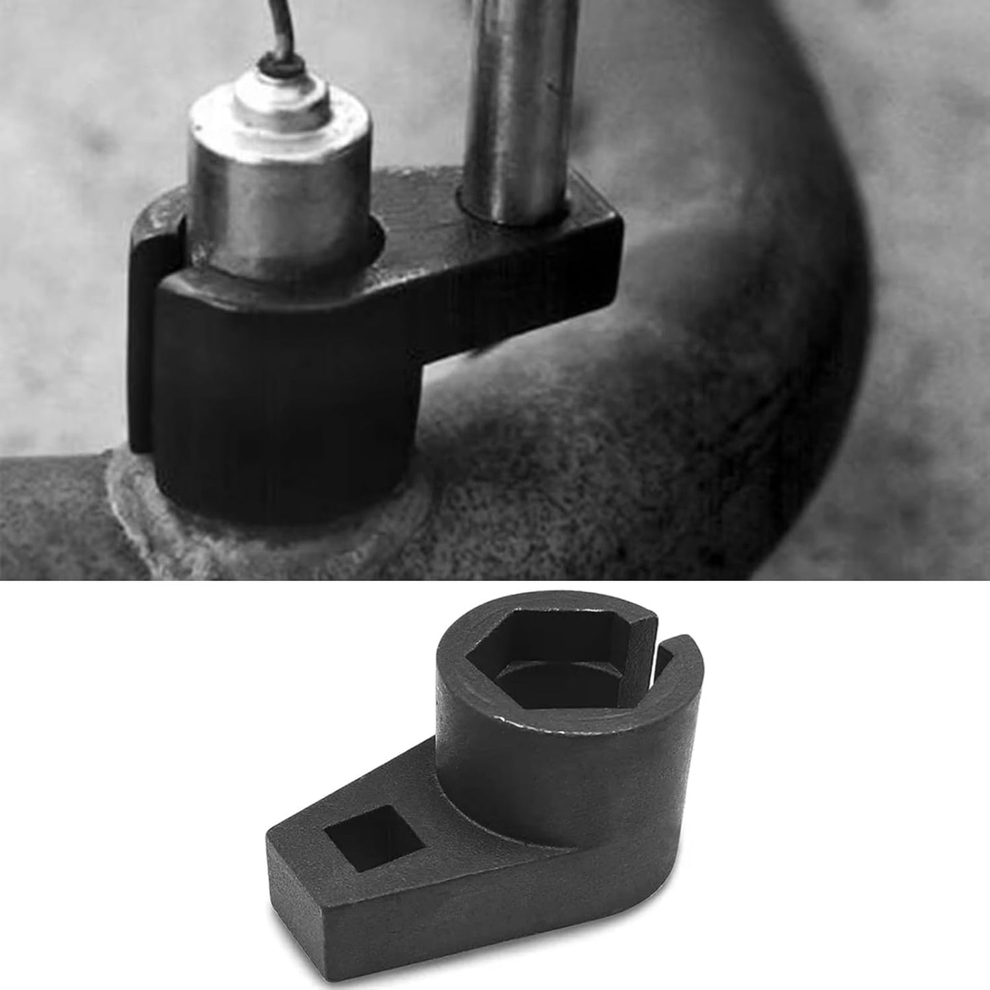 Sensor De Oxígeno Zócalo Universal Reparación De Coche 22Mm 3/8 "Llave De Sensor Compensada Eliminación Zócalo Herramienta
