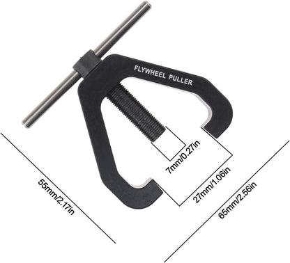 Extractor De Volante De Motor De Gas Nitro Negro Herramienta Extractora De Llave De Utilidad De Coche RC Herramientas Para Vehículos RC 1/10 Buggy Juguetes De Control Remoto