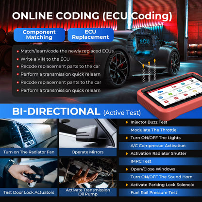 New LAUNCH X431 PROS V5.0 Car Diagnostic Tools Automotive OBDII Scan Tool Auto Scanner OBD2 ECU Coding Pk X431 V Plus