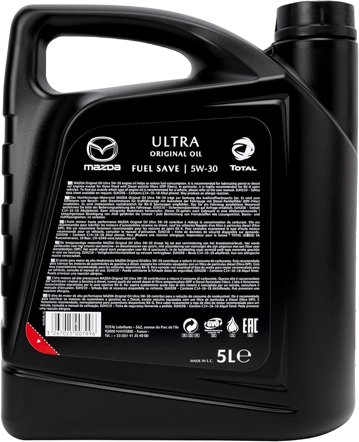 Original Oil Ultra 5W-30, Aceite Para Motor, 5 L