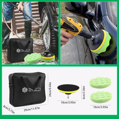 Pulverizador De Espuma Para Lavado De Autos Con Boquilla Para Manguera De Agua De Jardín - Kit De Limpieza De Autos De 21 Piezas - Pulverizador De Lavadora Automática Con Bolsa De Almacenamiento