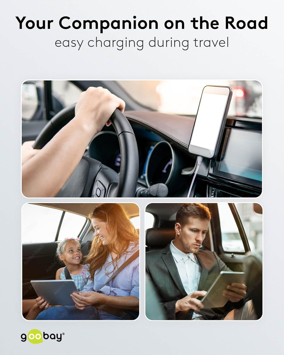 59705 Cargador De 2 Puertos Para Coche/Automóvil Con USB-C PD (Power Delivery), Mini Cargador De Mechero De Doble USB, Coche Y Camión (12V / 24V), 30W