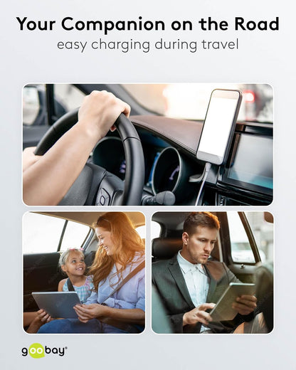 59705 Cargador De 2 Puertos Para Coche/Automóvil Con USB-C PD (Power Delivery), Mini Cargador De Mechero De Doble USB, Coche Y Camión (12V / 24V), 30W