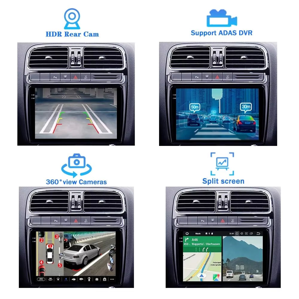 9.7 Inch Android 15 for Opel Astra J 2009-2015 Car Radio Multimedia Video Player GPS Tesla Model Wireless Android Auto WIFI 4G