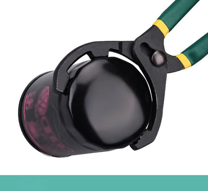 Alicates Para Filtros De Aceite, Herramienta Para Quitar Filtros De Aceite, Llave Ajustable Para Filtros De Aceite, Motocicletas, Para Automóviles, De Ø 40 Mm a Ø 150 Mm, 24 Cm