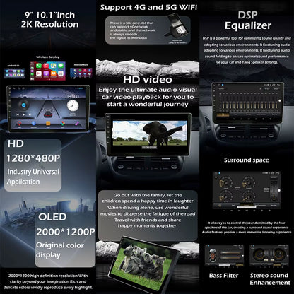 12.3 Inch Android 15 Car Radio for Benz Vito W447 2014-2021 Stereo Receiver GPS Navigation DSP Video Carplay Player NO 2DIN DVD