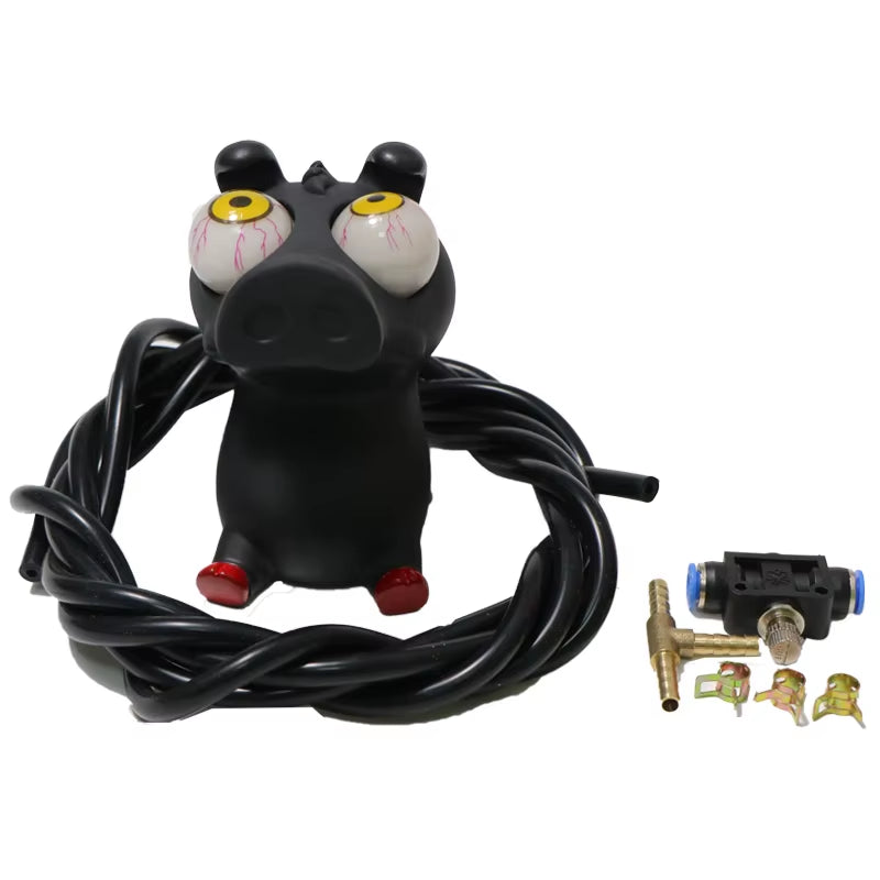 New Car Turbo Explosive Eye Doll Car Boost Eye Zombie Toys to Decompress Ornaments Big Eye Dolls Auto Accessories Styling