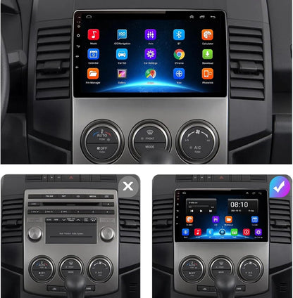 Estéreo Para Automóvil Android 10 De Doble DIN Con Navegación Por Satélite Para MA-ZDA 5 2005-2010, Pantalla Táctil De 9 Pulgadas, GPS Multimedia Con Enlace De Espejo, Bluetooth, Wifi, FM/RDS, Radio C