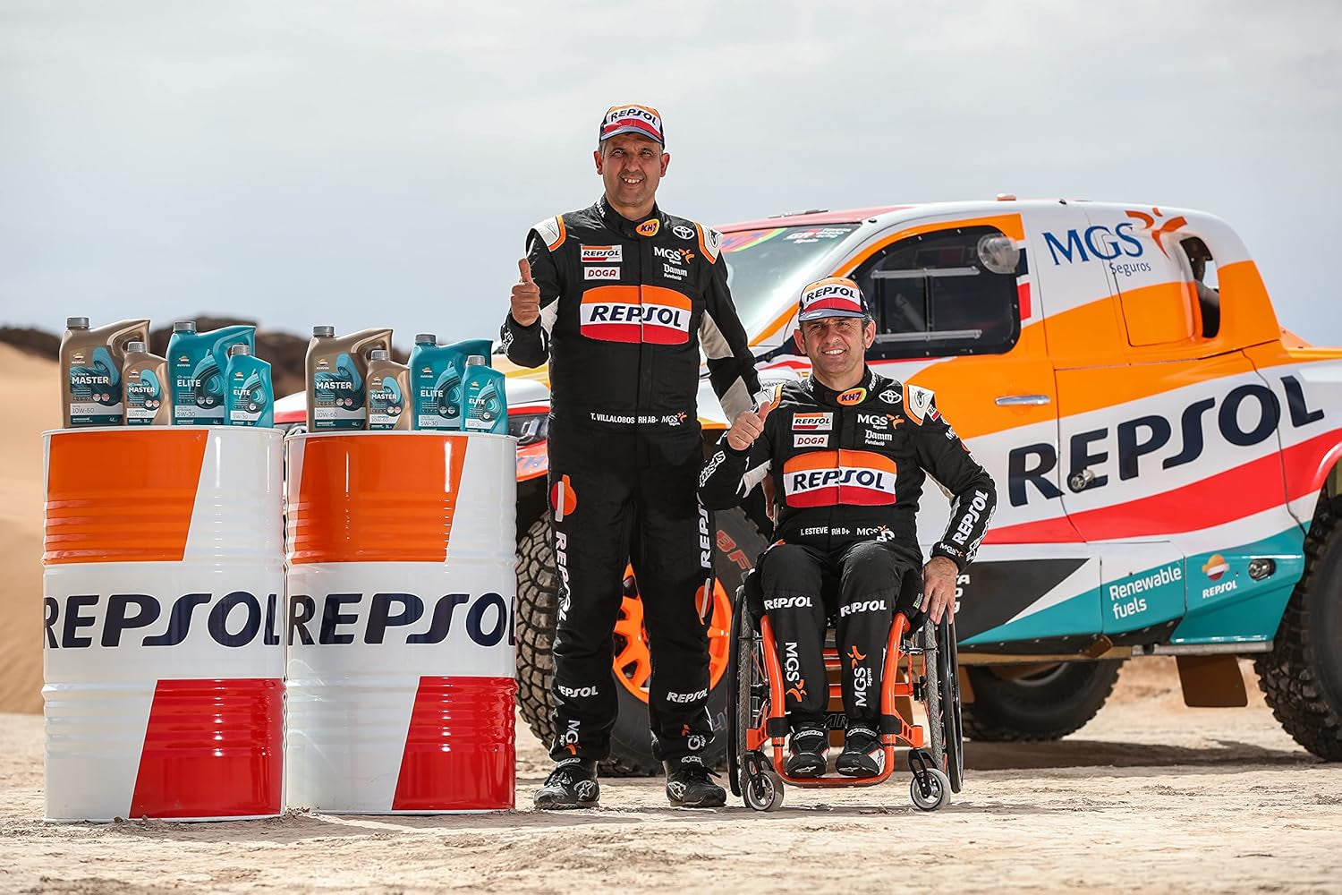 REPSOL Aceite Lubricante Sintético Para Coche ELITE 50501 5W-40 5L