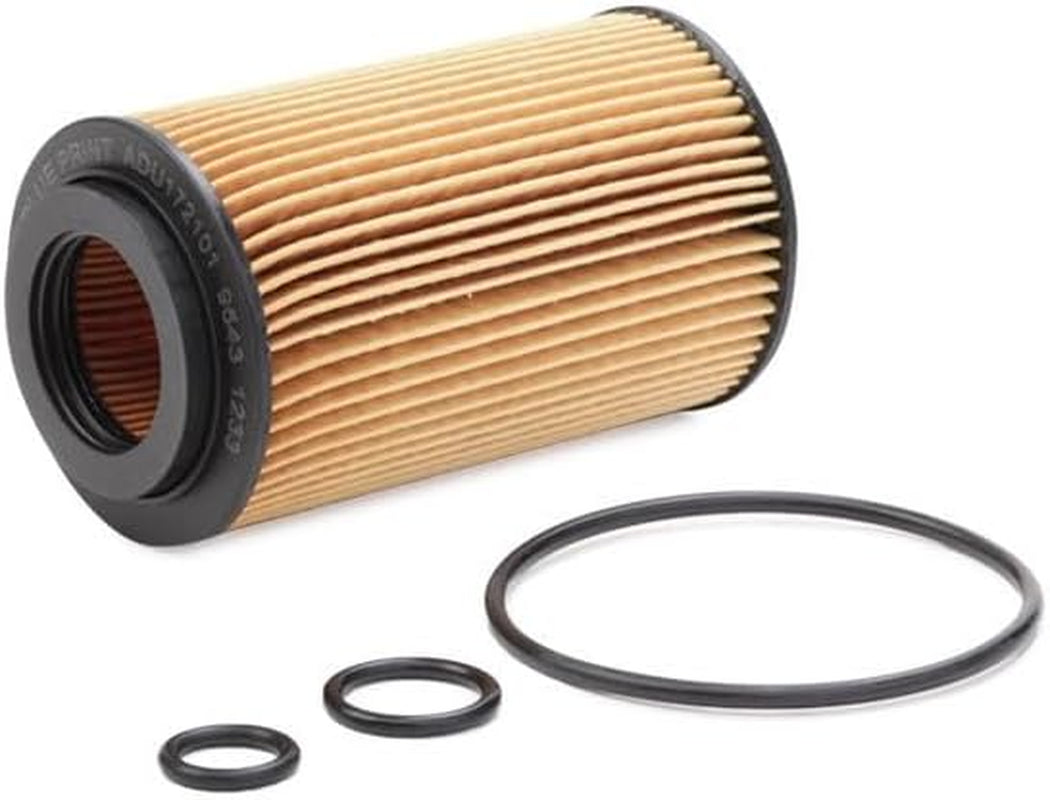 Blue Print ADU172101 - Filtro De Aceite Con Anillos De Sellado, Paquete De 1