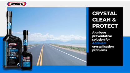 Wynn's Crystal Clean & Protect – Aditivo para Uso en AdBlue®– Previene la cristalización en Sistemas SCR – Mejora el Rendimiento del Tratamiento de emisiones en vehículos diésel – 125 ml