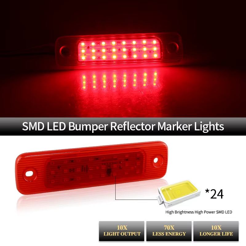 LED Third Rear High Level Brake Stop Light High Mounted Brake Light Stop Lamp for Ford Transit MK7 Tourneo 06-14 Car Accessories