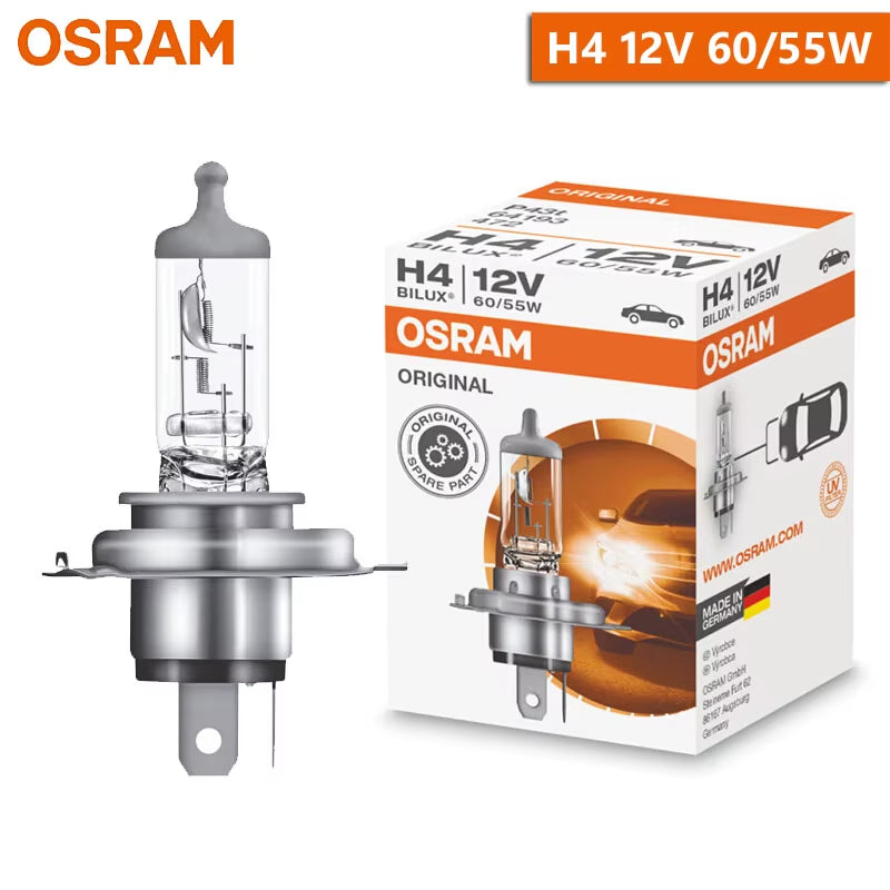 H1 H3 H4 H7 H11 9005 9006 Original Lamp White Headlight H8 H9 H16 HB3 HB4 Fog Lamp Car Halogen Bulb Made in Germany (1Pc)
