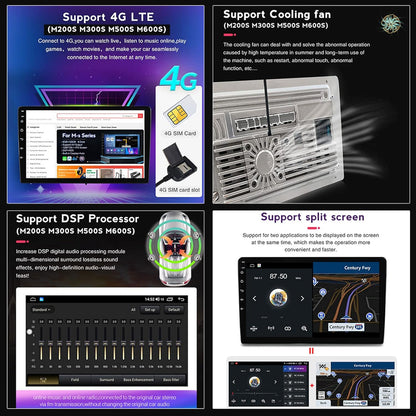 Android 10.0 Car Audio Stereo 2 DIN Unidad Principal Navegación GPS Para Renault Logan 2014-2019 Con Cámara De Respaldo Compatible Con Bluetooth/Wifi/Control Del Volante/Radio Fm/Carplay/Dsp