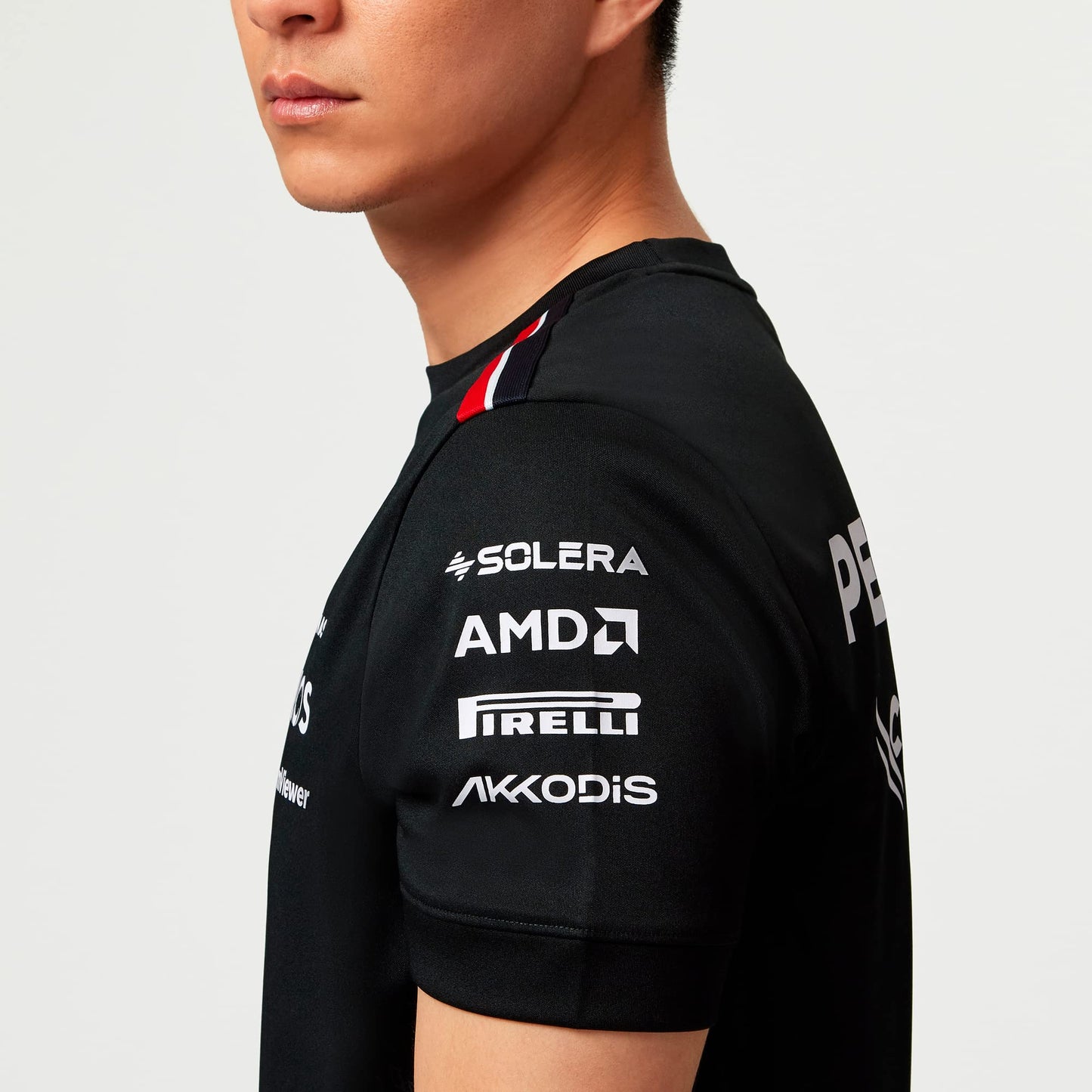 Mercedes AMG Petronas Formula One Team - Camiseta de piloto del Equipo 2023 - Negro - Talla: L