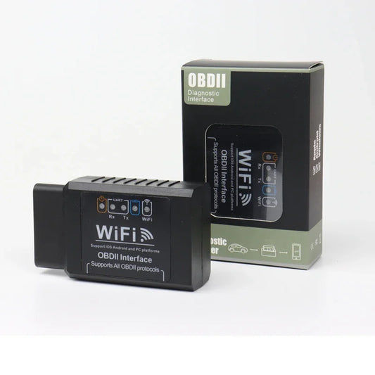 Popular ELM327 Wifi OBD2 Code Reader Scanner V1.5 Car Diagnostic Tools Car Fault Detector for Android/Ios/Pc
