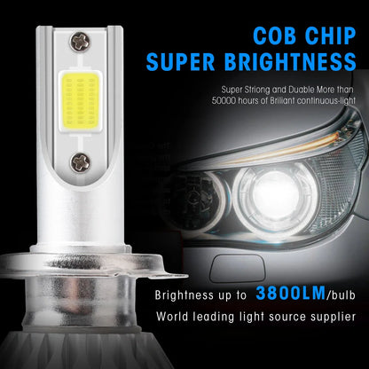 Headlight Bulbs H7 H4 H1 H11 Led Car Lights 6000K Auto Lamp for Car Headlight Lamp Headlight Led Lamps Led Lamps N7 H11 Fog Led