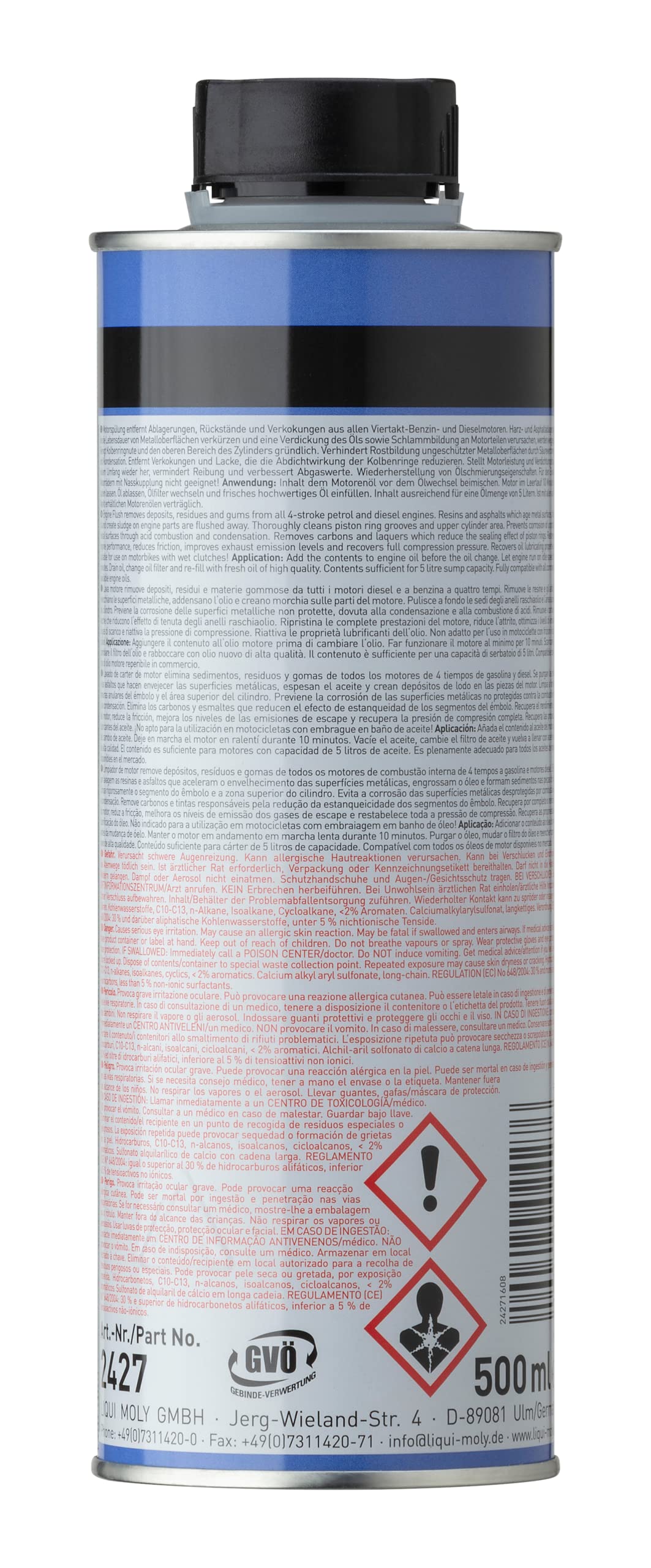 Liqui Moly 2427 - Motor Limpiar, Lavado de Cárter de Motor, 500 ml