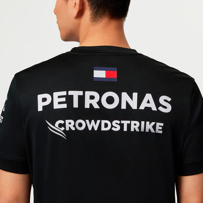 Mercedes AMG Petronas Formula One Team - Camiseta de piloto del Equipo 2023 - Negro - Talla: L