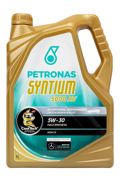 Petronas Aceite DE Motor SYNTIUM 5000 AV 5W30 5 litros