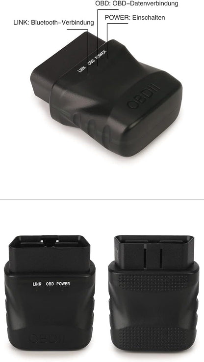 Mini OBD2 Herramienta De Diagnóstico OBD2 Bluetooth Herramienta De Escáner De Diagnóstico De Coche Versión 1,5 Lector De Código De Motor De Diagnóstico Para Dispositivo Android