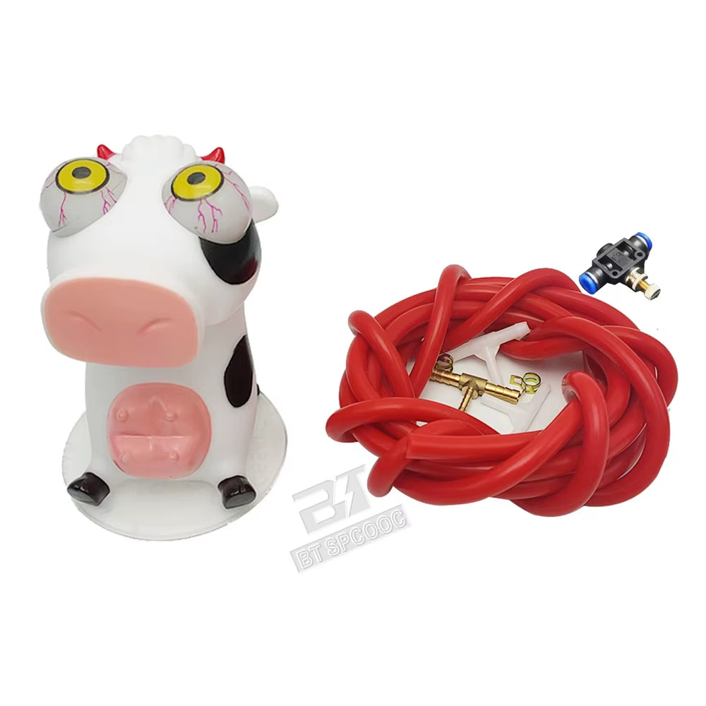 Panda Rubber Exploding Eye Doll Turbo Blasting Doll Kit Interior Auto Parts Universal Decompression Toys Children'S Dolls