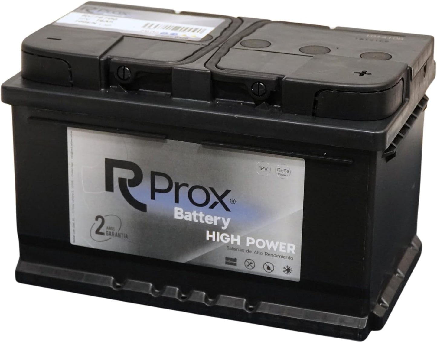 Batería De Coche 74 Ah 680 Amp. 24 Meses De Garantía. Máxima Potencia Arranque. Fabricante Lider Europeo.