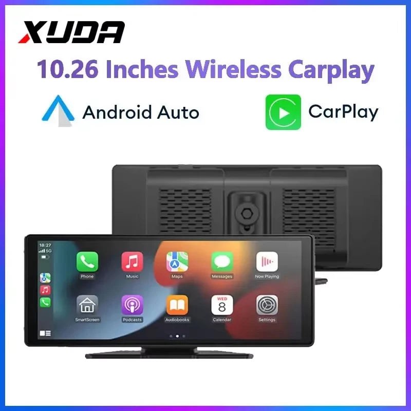 Universal 10.26 Inch Car Radio Multimedia WIFI Video Player Wireless Carplay & Android Auto for Apple or Android MP5 Player