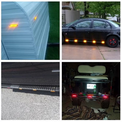 10PCS 12V 24V LED Truck Lights Led Marker Light Car Truck Lorry Side Marker Indicator Trailer Lights Camion Truck Accessories