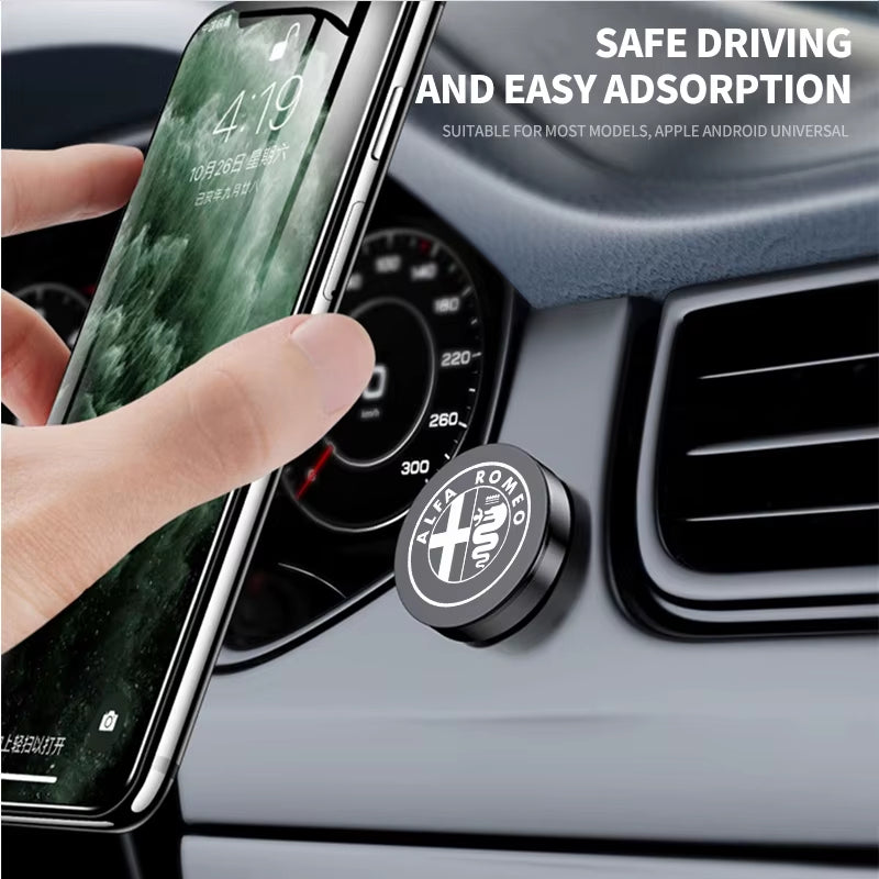 Magnetic Car Phone GPS Holder for Alfa Romeo Giulia Stelvio Giulietta 156 159 147 Mito Tonale Brera Disco V Auto Accessories