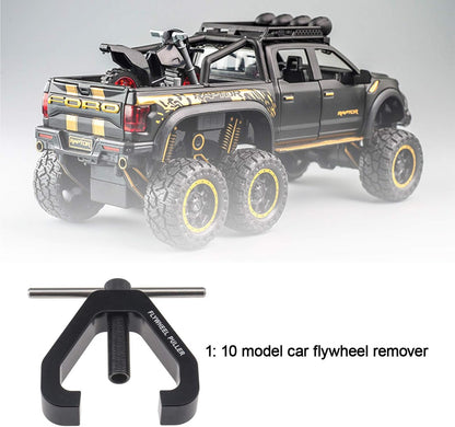 Extractor De Volante De Motor De Gas Nitro Negro Herramienta Extractora De Llave De Utilidad De Coche RC Herramientas Para Vehículos RC 1/10 Buggy Juguetes De Control Remoto