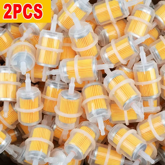 1-20Pcs Universal Gasoline Gas Fuel Gasoline Oil Filter for Motorcycle Moped Scooter Motocross Gasoline Fuel Filter Accessories
