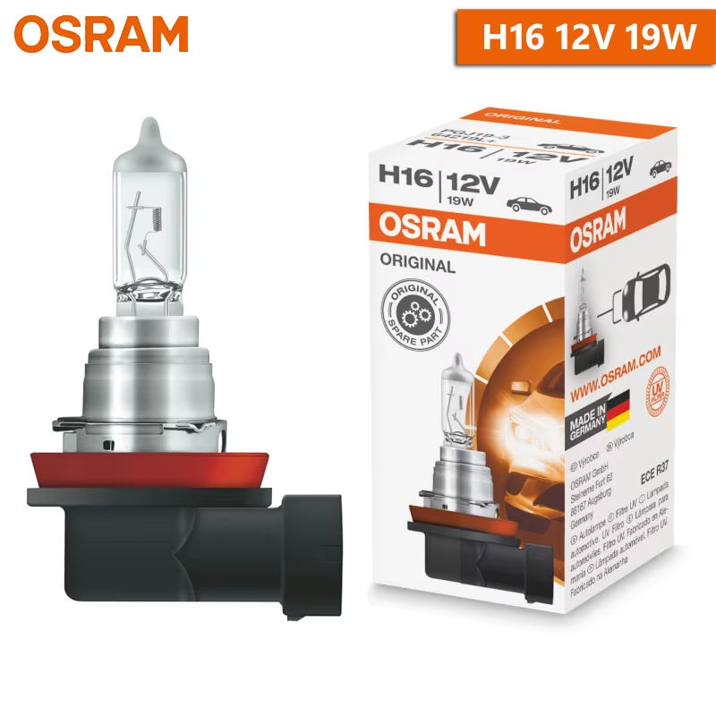 H1 H3 H4 H7 H11 9005 9006 Original Lamp White Headlight H8 H9 H16 HB3 HB4 Fog Lamp Car Halogen Bulb Made in Germany (1Pc)