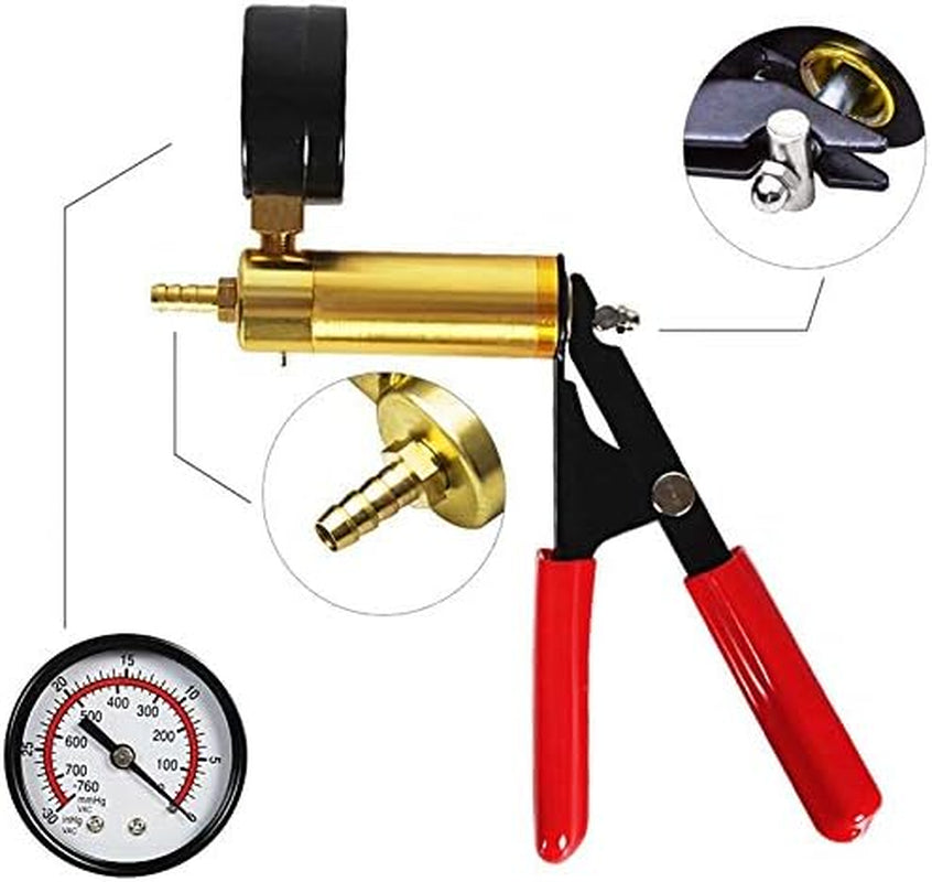 Bomba Para Liquido De Frenos. Vacuometro, Sangrador De Frenos Y Comprobador De Vacio PURGADOR DE FRENOS Por Bomba De Vacio Manual
