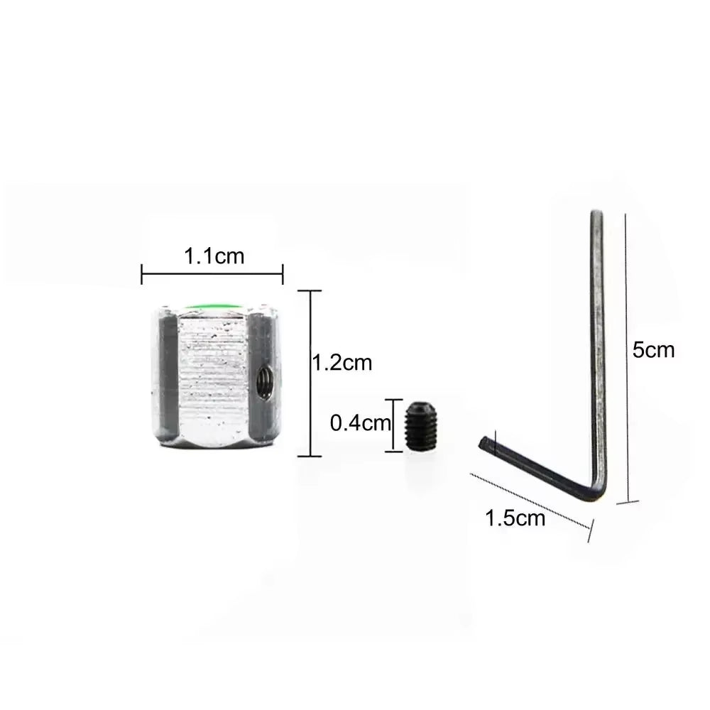 Anti-Theft Car Wheel Tire Stem Valve Caps for  407 206 107 307 308 406 408 208 301 3008 2008 208XS 208Gti Exterior