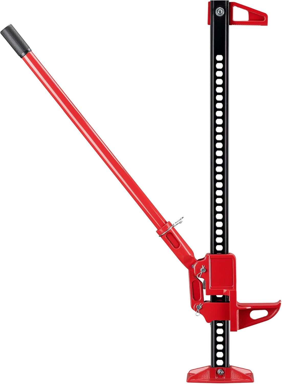 Wiltec Gato Hidráulico De 48 Pulgadas Hasta 3000 Kg, Máx. 105 Cm De Elevación, Offroad Farm Jack, Cabrestante Para Todoterrenos, SUV Y ATV