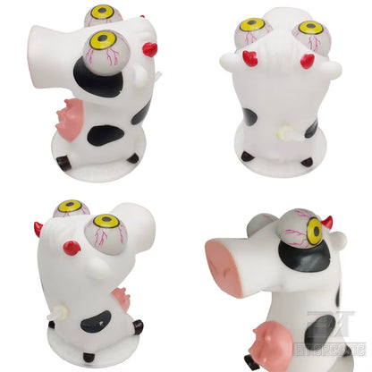 Panda Rubber Exploding Eye Doll Turbo Blasting Doll Kit Interior Auto Parts Universal Decompression Toys Children'S Dolls