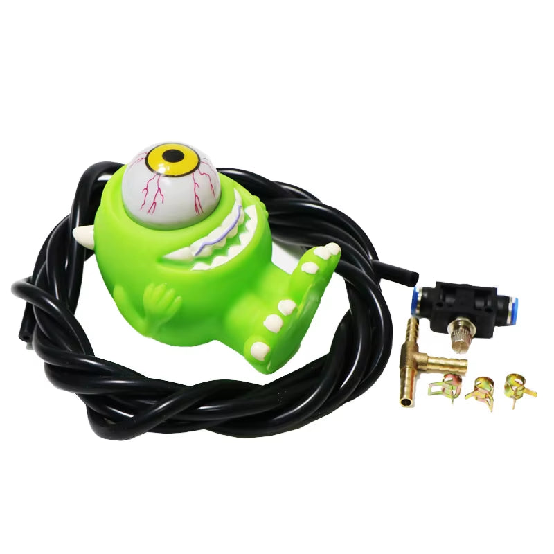 New Car Turbo Explosive Eye Doll Car Boost Eye Zombie Toys to Decompress Ornaments Big Eye Dolls Auto Accessories Styling